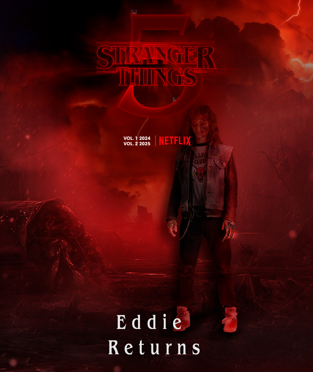 Stranger News on X: THE FINAL BATTLE. SEASON 5. 2024. #StrangerThings   / X