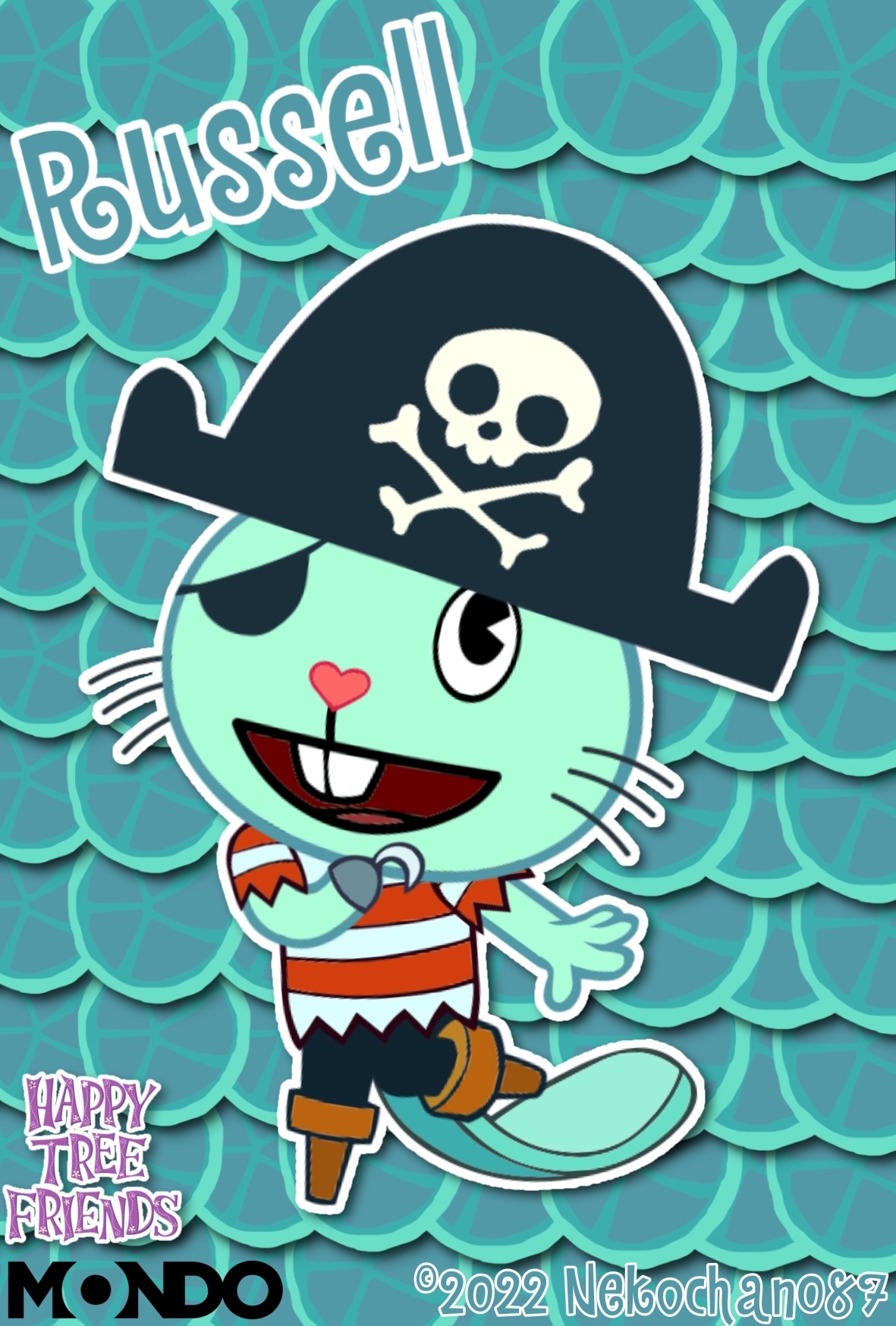 Russell once again by Nekochan087 on DeviantArt