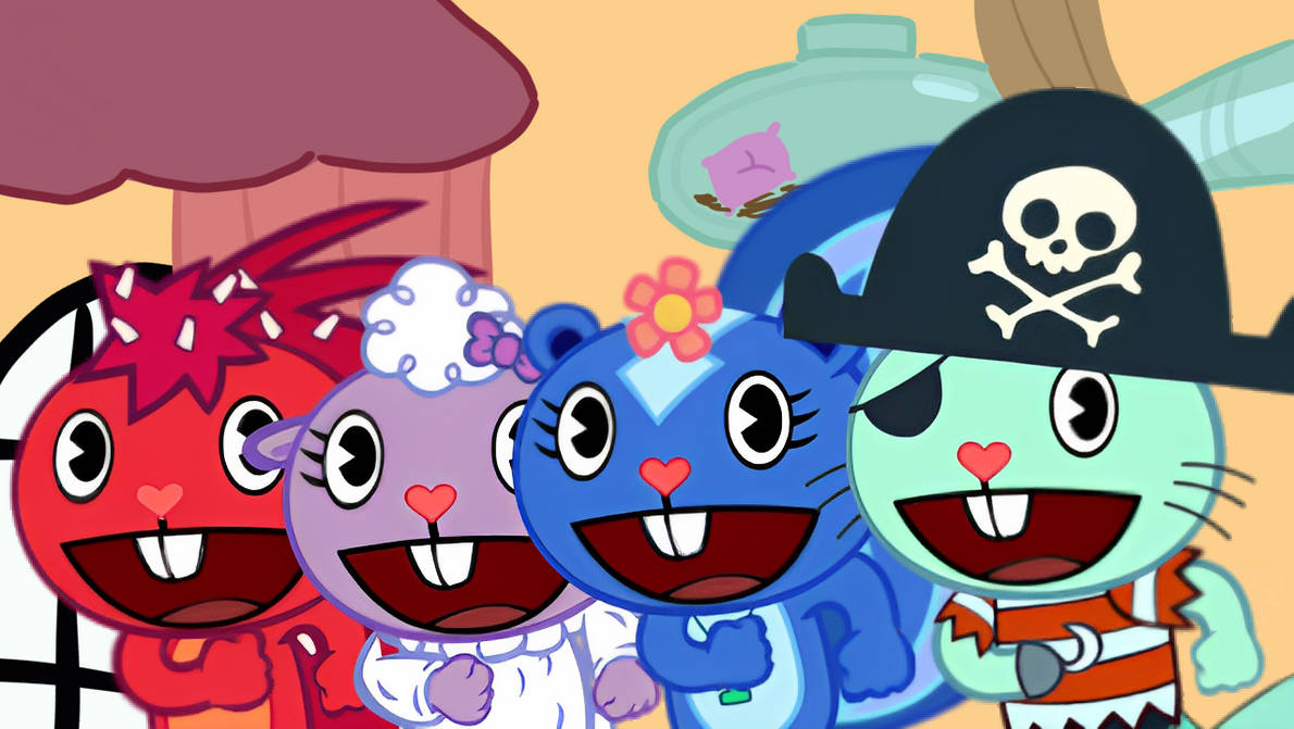 Htf Pool We are the Happiest of Happy Tree Friends (remake) by Nekochan087 on ...