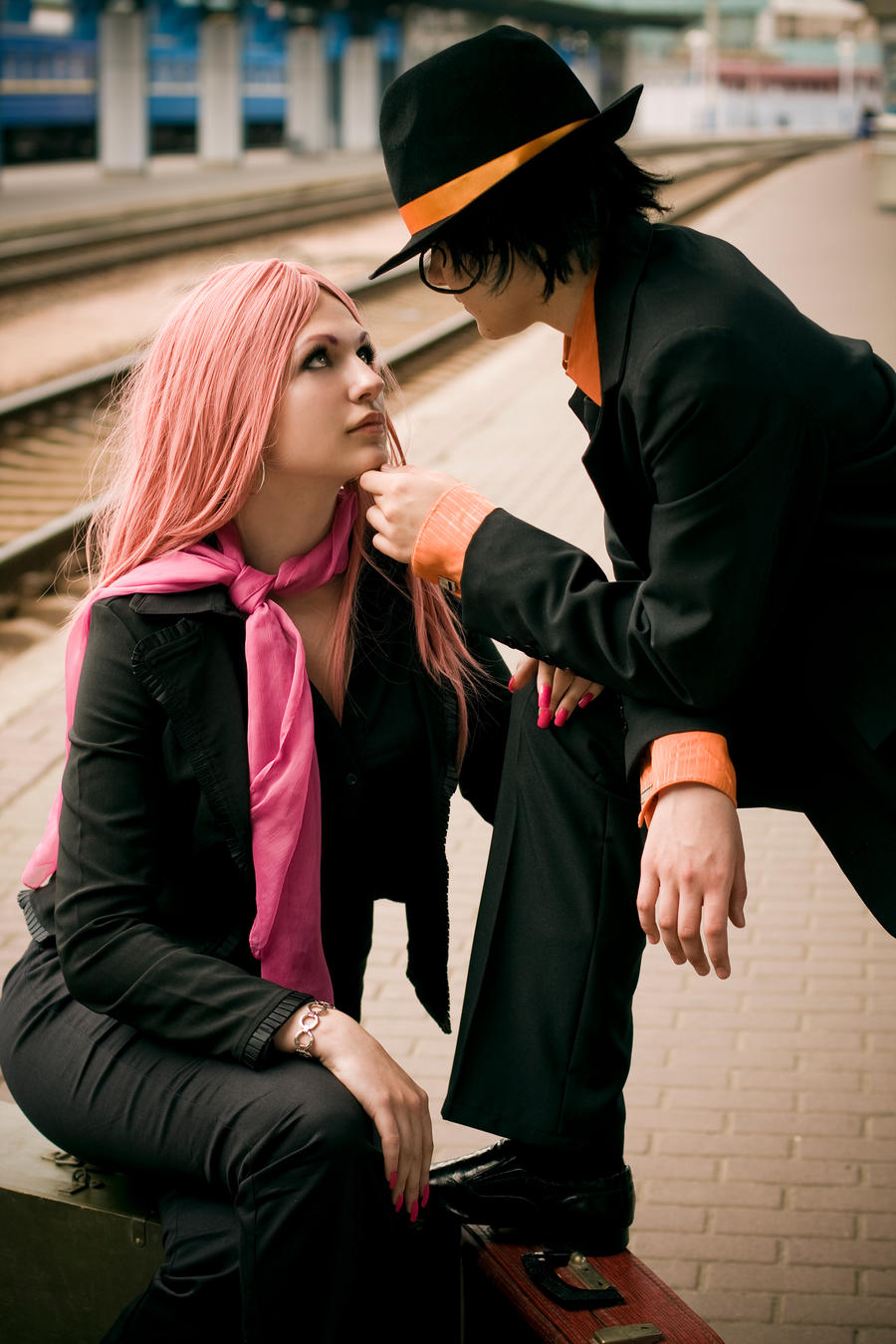 Bianchi and Reborn by SiriyaWS on DeviantArt