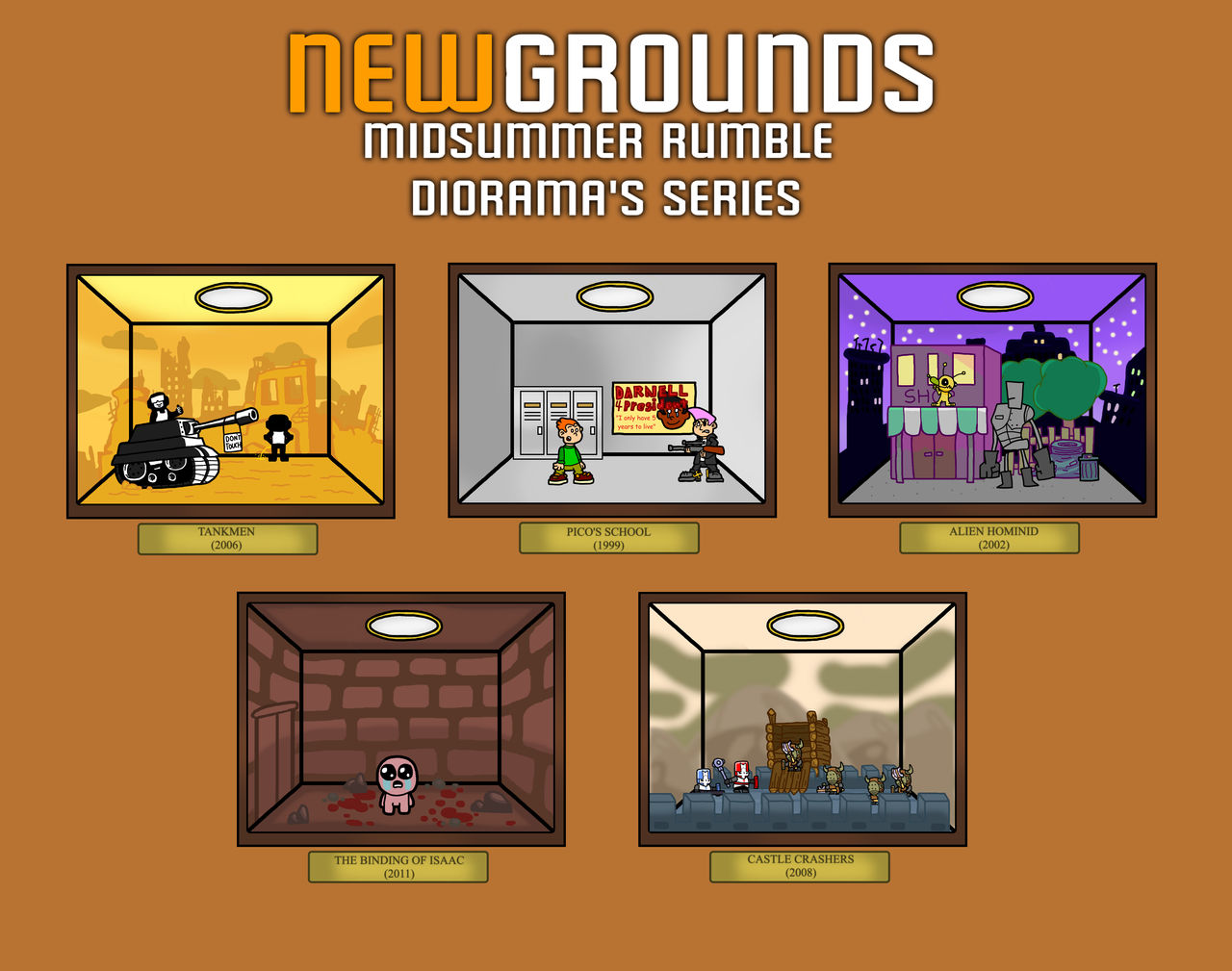 Newgrounds Midsummer Rumble Series: Copper by Disney08 on DeviantArt