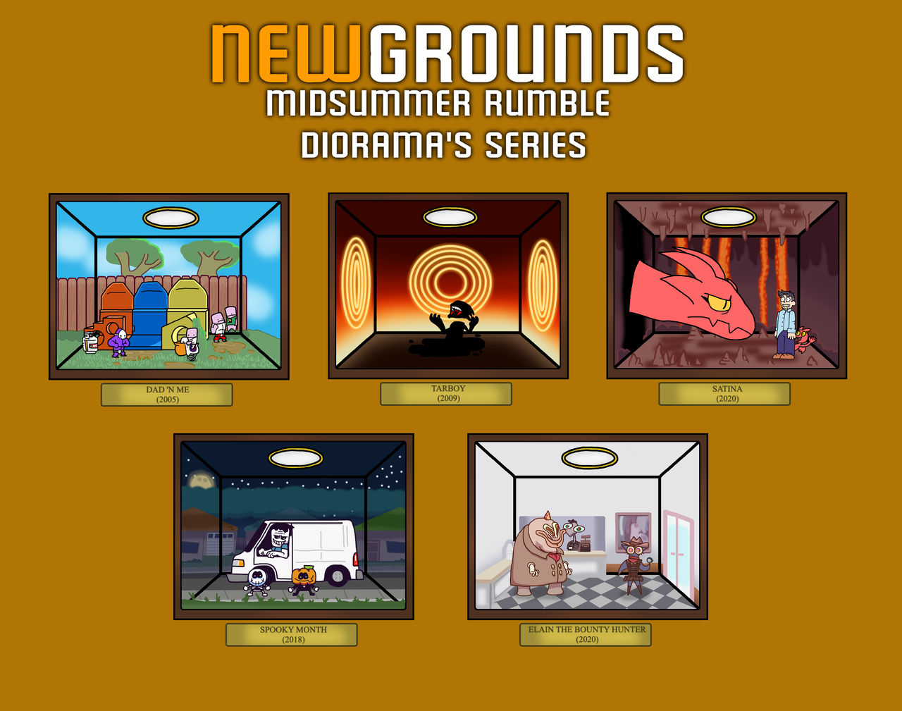 Newgrounds Midsummer Rumble Series: Bronze by Disney08 on DeviantArt