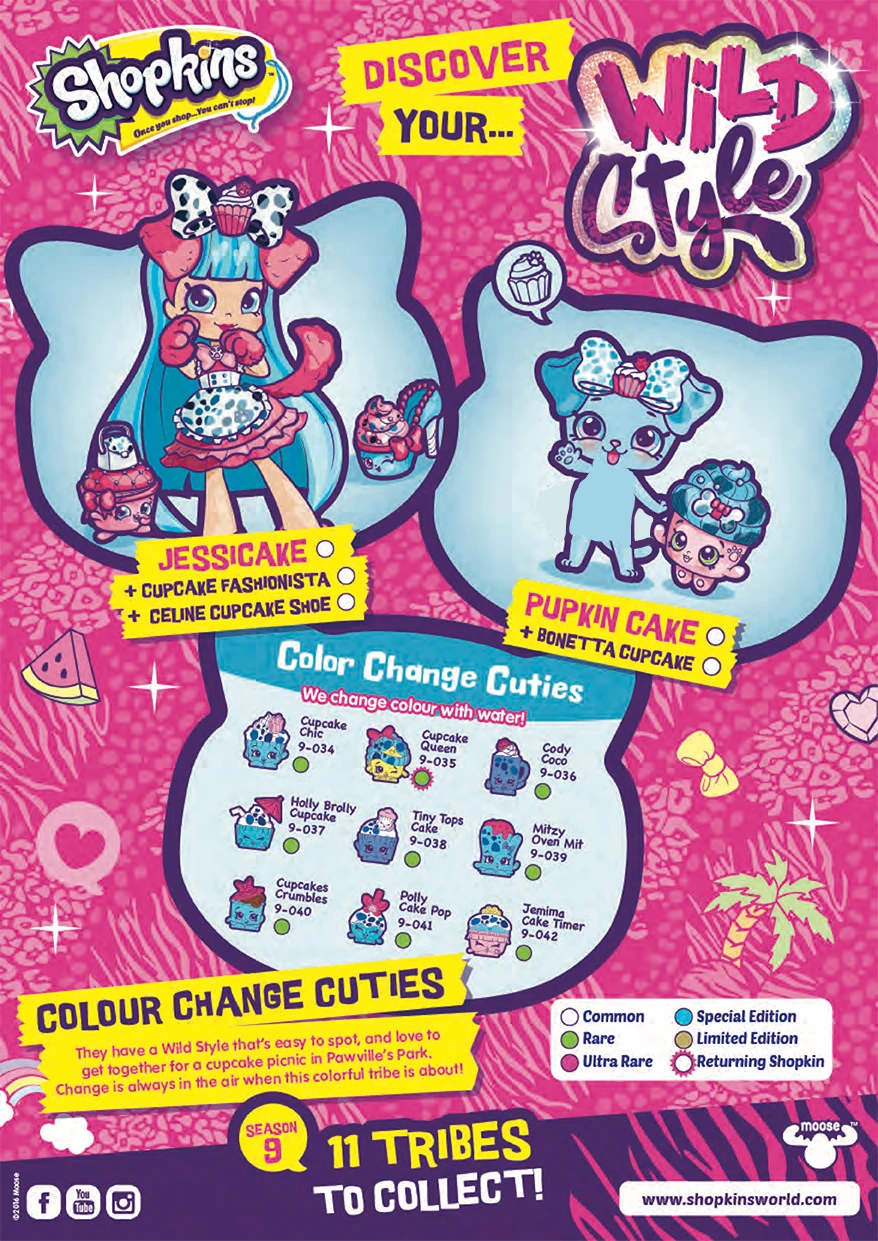 Shopkins colour change shop