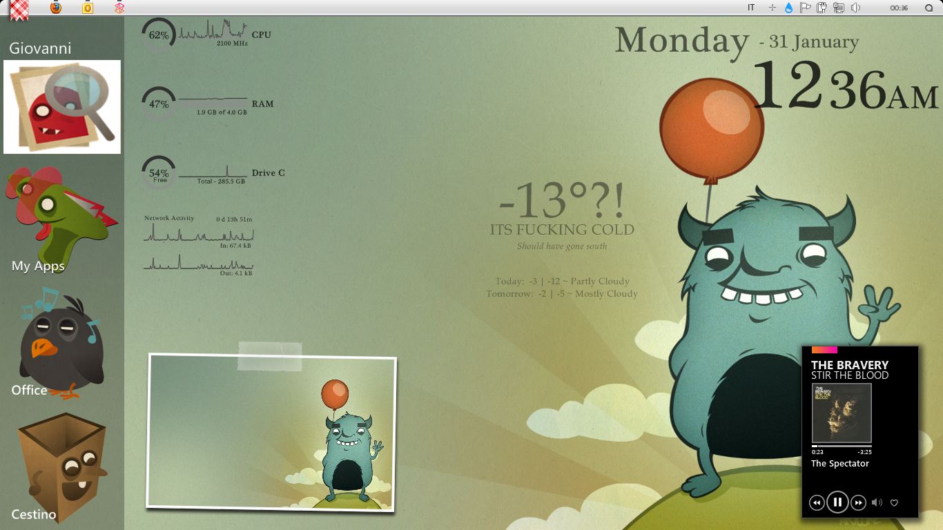 Desktop screenshot 31 1 2011