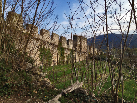 Austria, stone wall