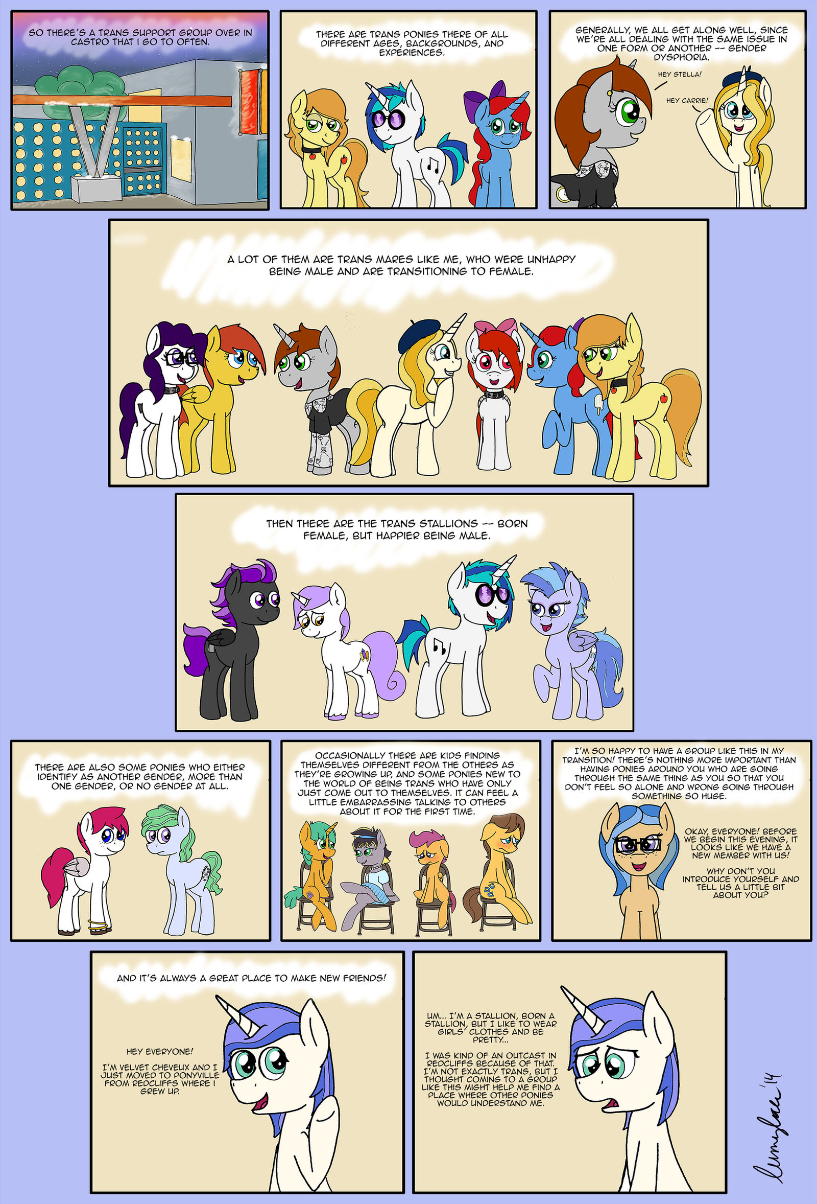 Stella's Trans Support Group by velocimaidfoxicorn