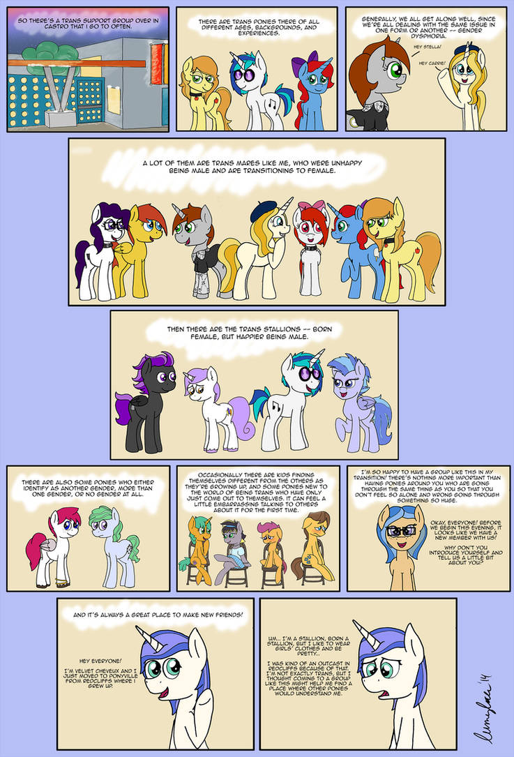 Stella's Trans Support Group by velocimaidfoxicorn