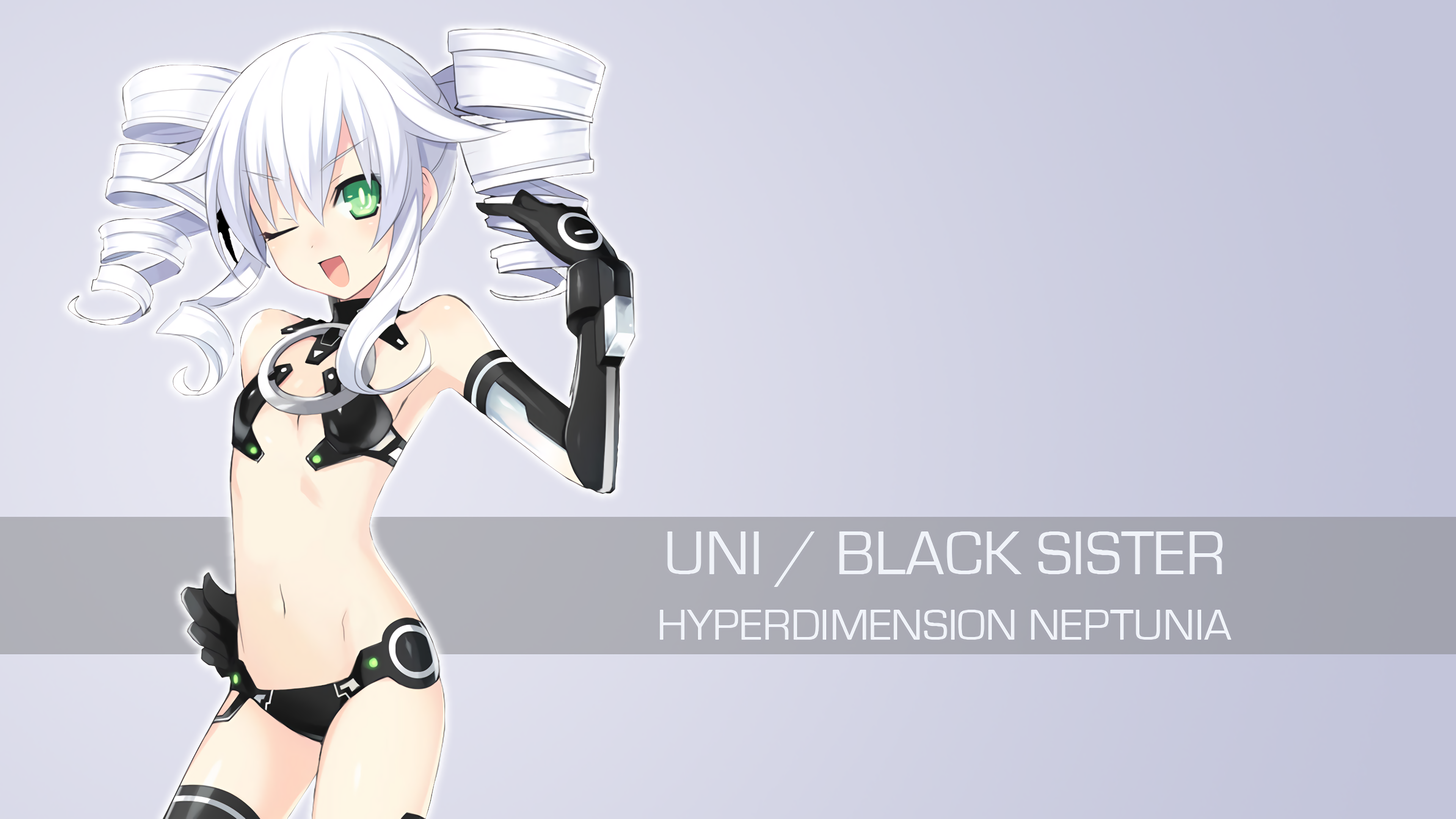 Hyperdimension Neptunia-Uni / Black Sister by spectralfire234 on DeviantArt