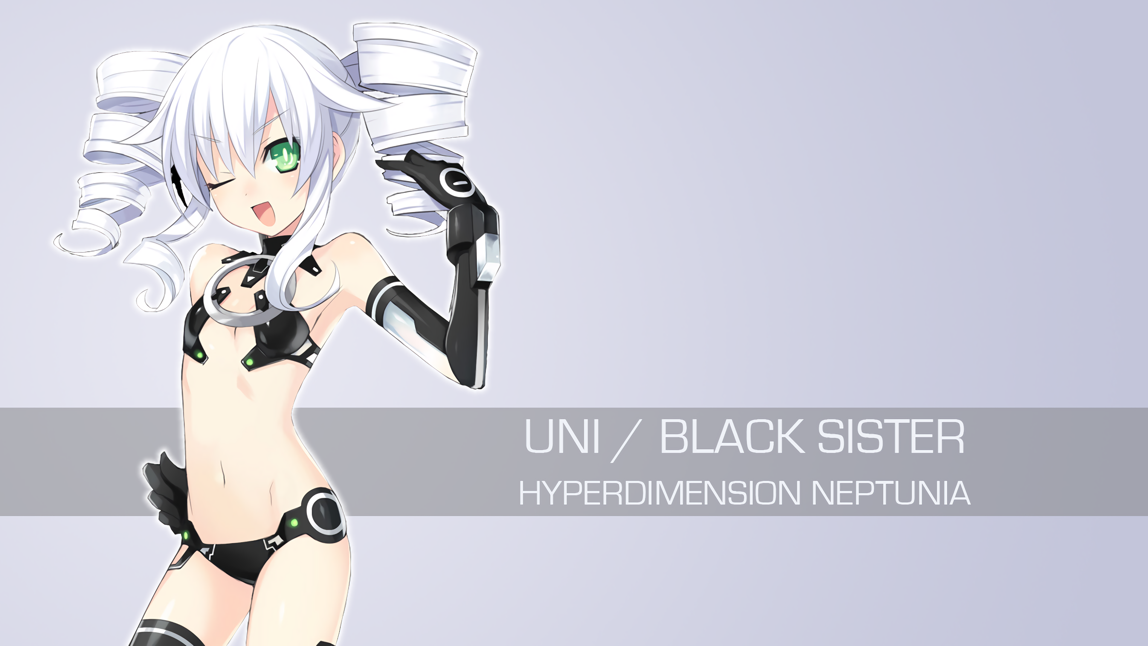 Hyperdimension Neptunia-Uni / Black Sister by spectralfire234 on DeviantArt Hyperdimension Neptunia-Uni / Black Sister by spectralfire234 on DeviantArt