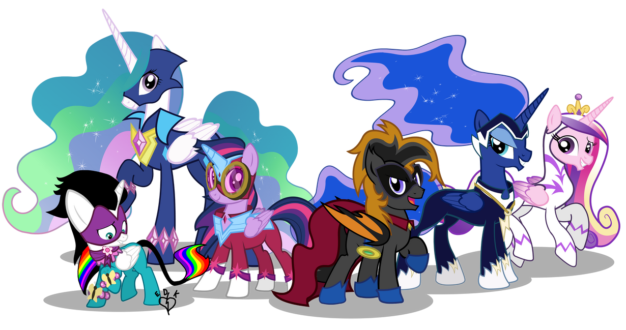 The New Power Ponies Commission by Lightning-Bliss on DeviantArt