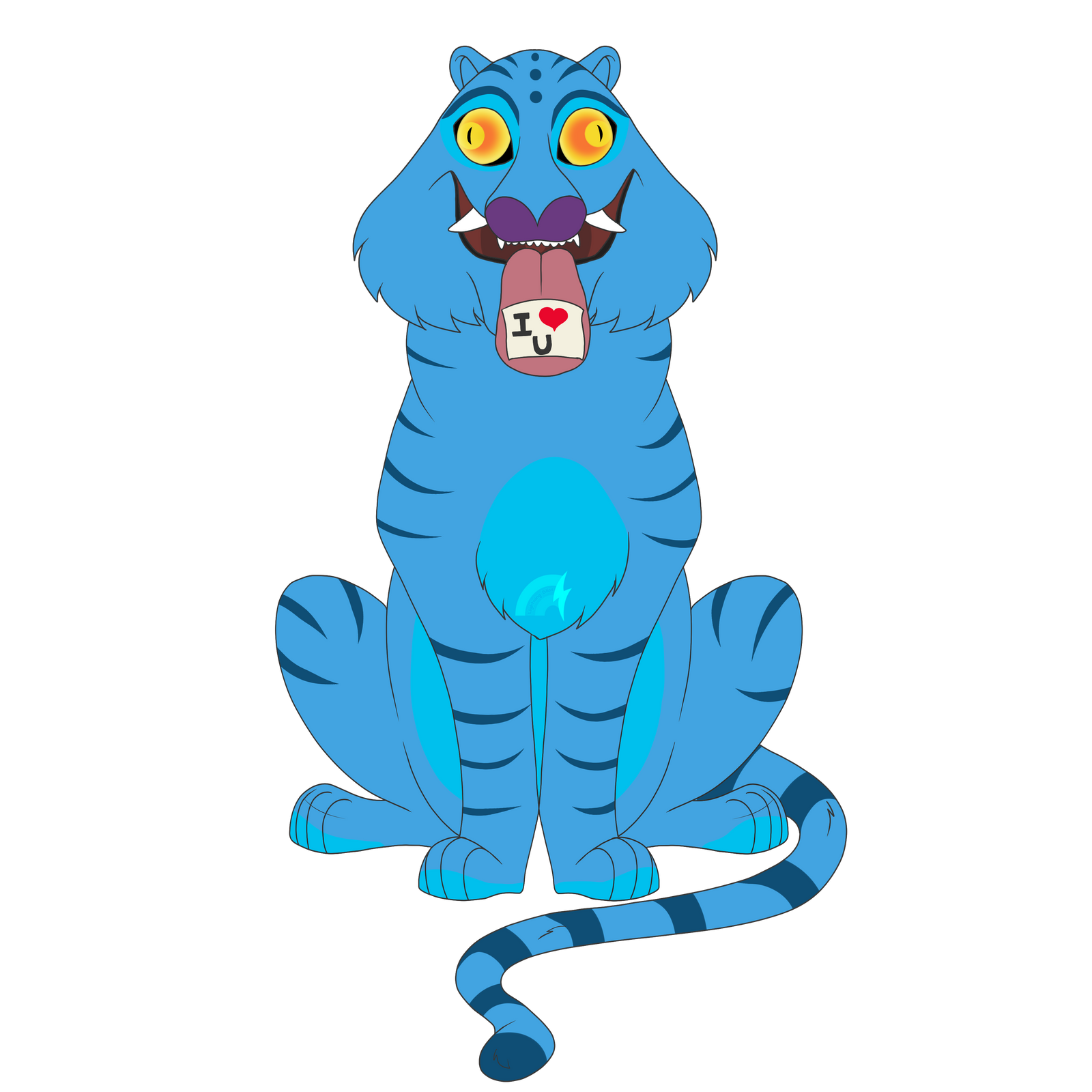 Derpy Tiger Riddle Derpy Tiger Keychain by Lightning-Bliss on DeviantArt