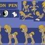 Iron Pen Character Sheet Commission