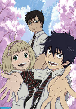 Rin, Yukio and Shiemi (Request)