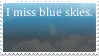 Blue Skies Stamp