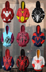 Spiderman Hoodies 3 (Spider-Woman Hoodies 1)