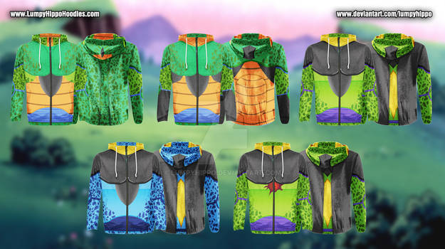 Dragon Ball Z Hoodies 6: Cell