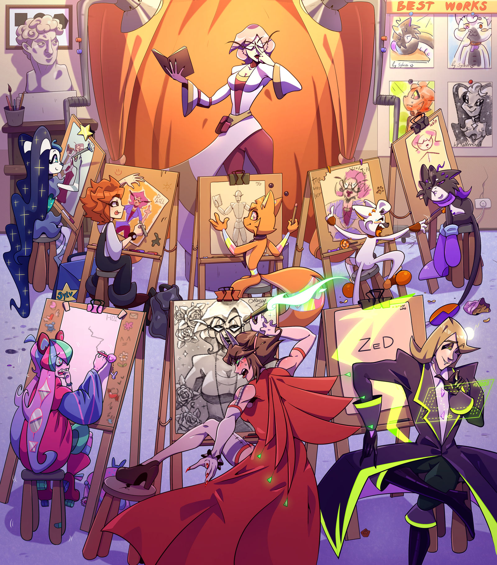 Art Classes by Jam-Graphics on DeviantArt