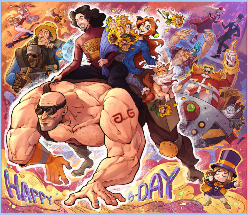 BDAY gift for bootiful boio by Jam-Graphics on DeviantArt