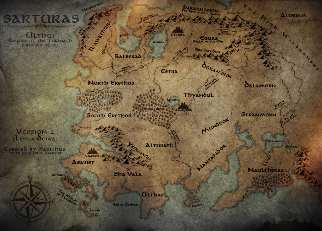 Ulht Maps Ulthui Version 2 by Sarithus on DeviantArt