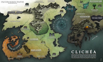 Map of Clichea