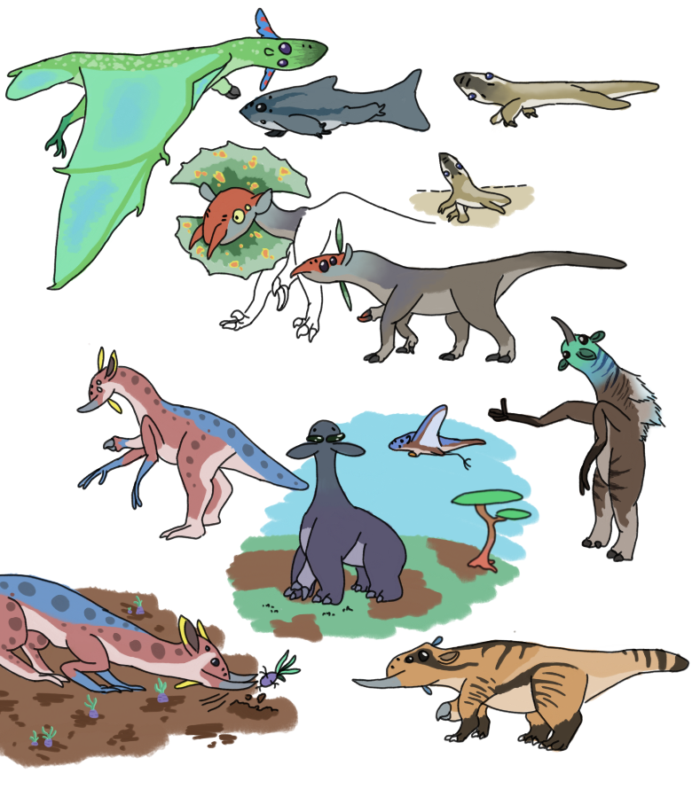 Alien Fauna by Johnology on DeviantArt