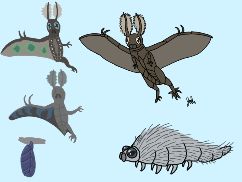 Realistic Minecraft: Bats and Silverfish by Johnology on DeviantArt