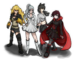 RWBY group pic