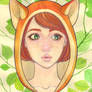 Green eyed Fox girl