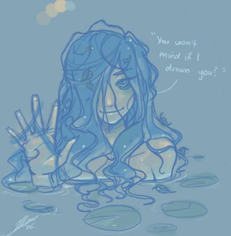 Nasty water child