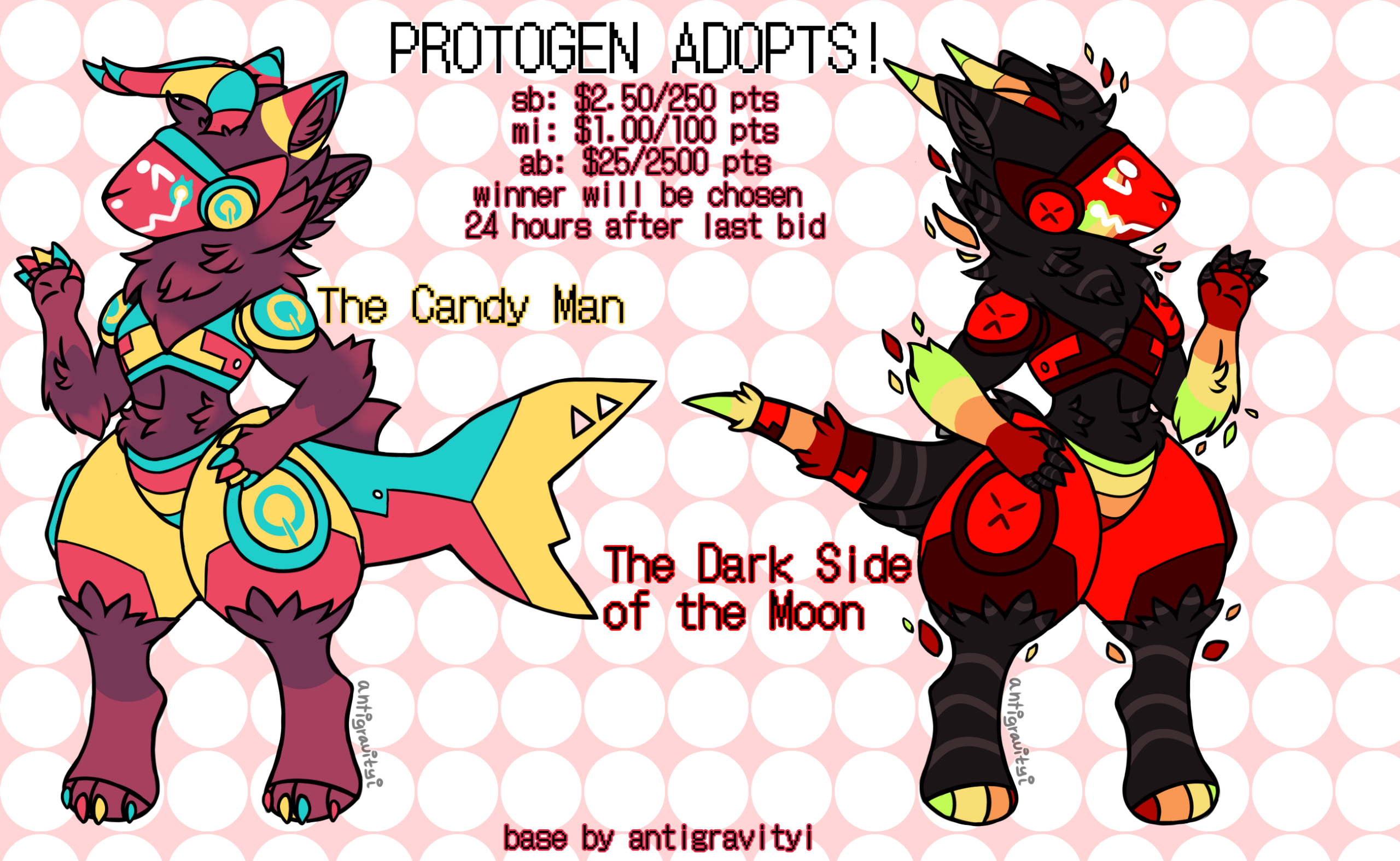 closed) protogen adoptable- area 51 by antigravityi on DeviantArt