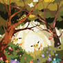 Pokemon Travel Poster - Viridian Forest