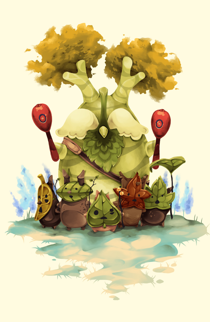 Legend of Zelda Breath of the Wild Korok Friends by Hodremlin on
