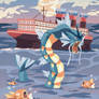 Pokemon Travel Poster - S.S. Anne