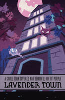 Pokemon Travel Poster - Lavender Town