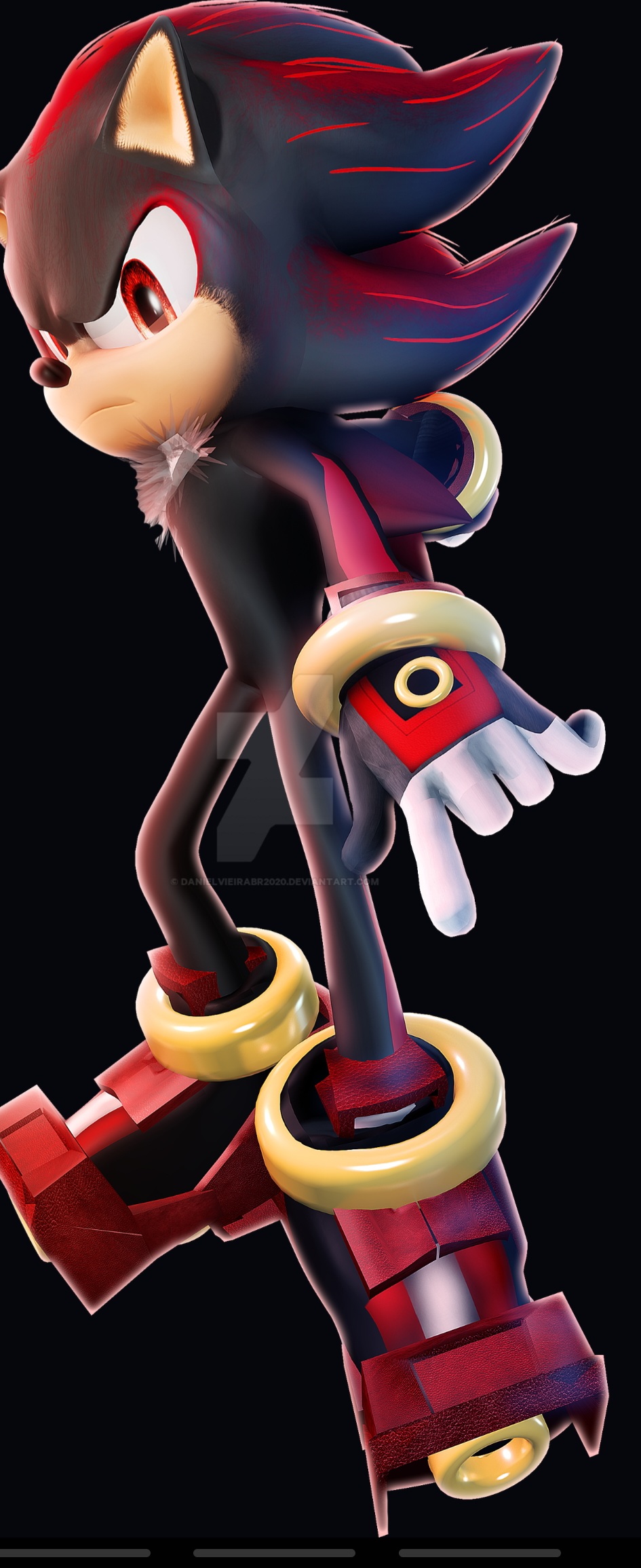 Hyper Shadow Sonic Movie Render by xrules101 on DeviantArt