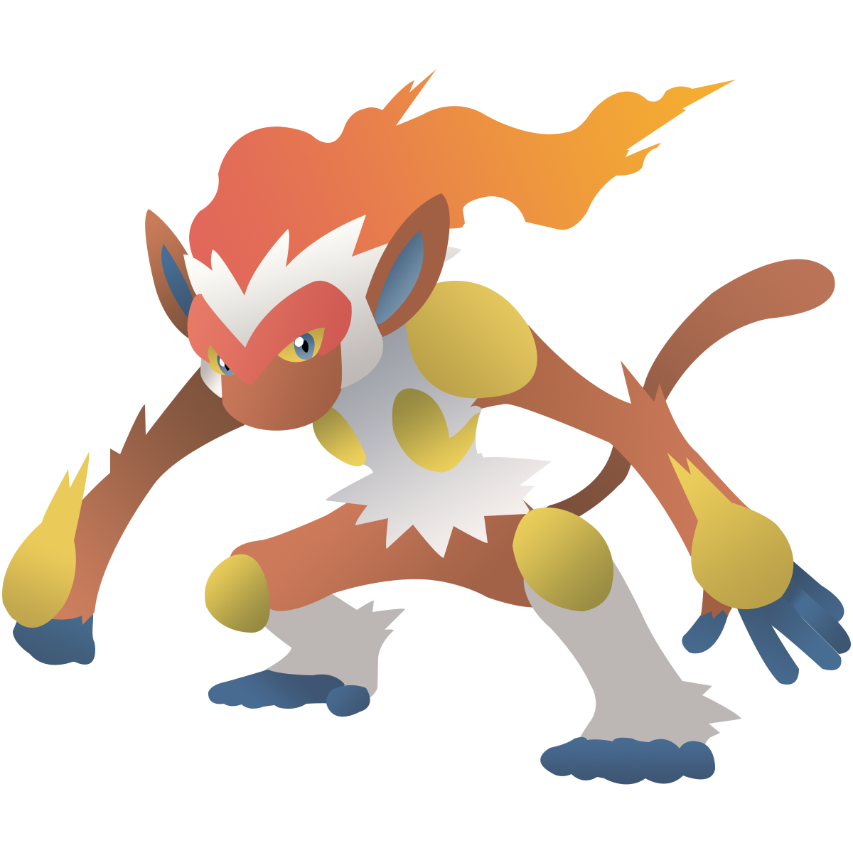 infernape Vector by R3aperr on DeviantArt