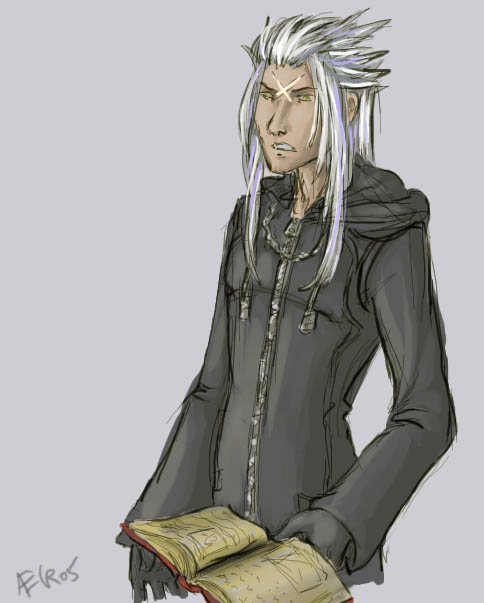 Saix and a book