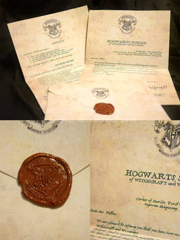Harry Potter Acceptance Letter - Italian Version