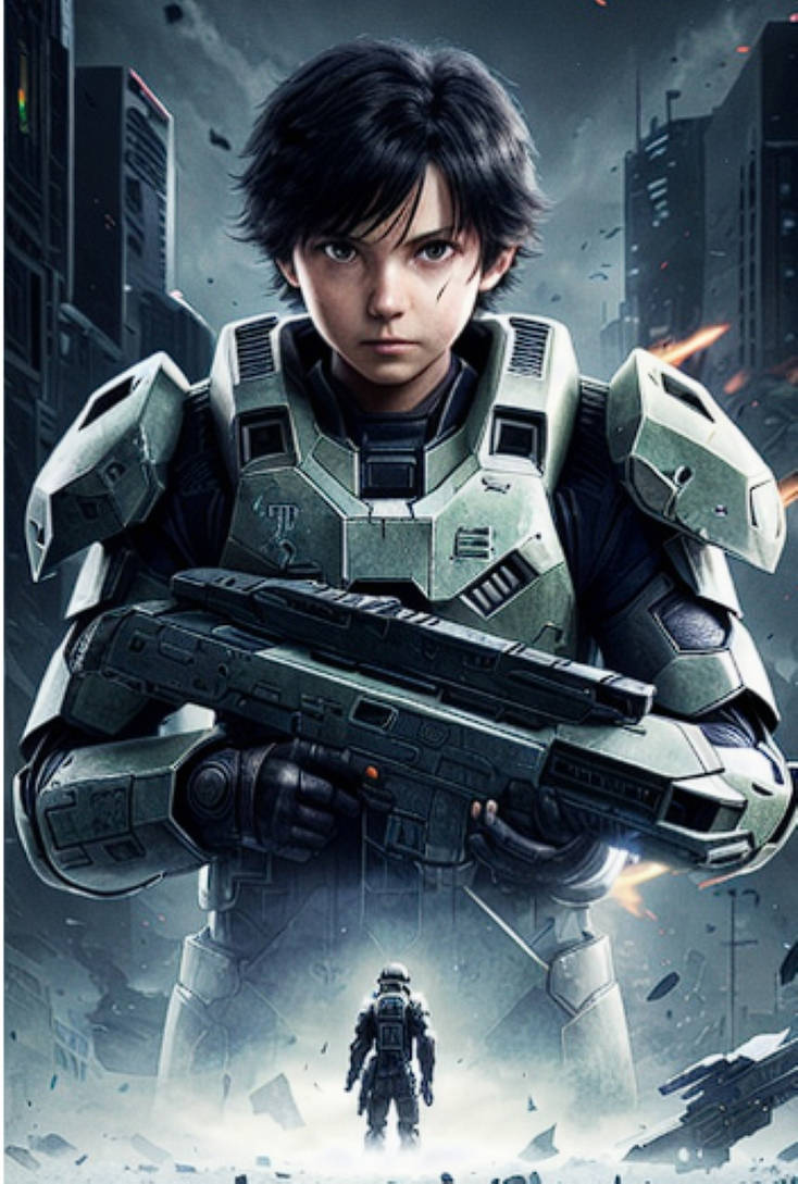 Master Chief as a Boy? 12 by aiArtiss on DeviantArt