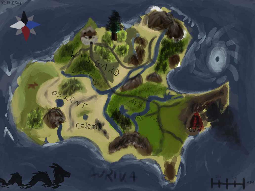 Islets Map Boss Island map WIP by Xwedodah on DeviantArt