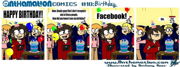 AnthaComic #10:Birthday