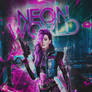 NEON WORLD | Wattpad Cover