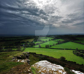 View from Brentor Church - St. Michael de Rupe