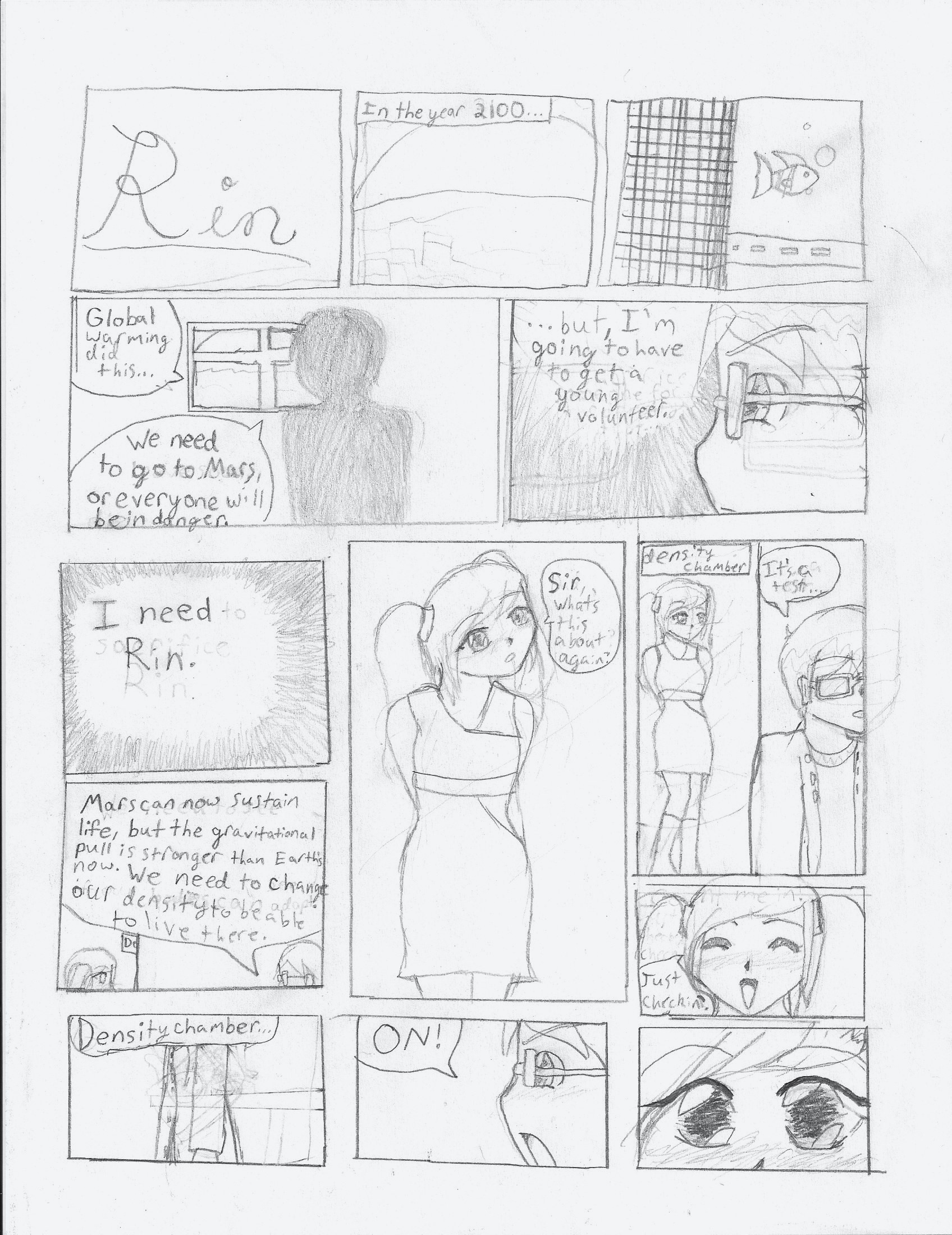 Comic Rin Read Rin comic page 1 of 4 by kurotsuki224 on DeviantArt