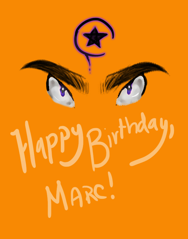 Happy Birthday, Marc