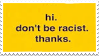 Dont Be Racist