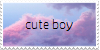 Cute Boy Stamp by Gay-Mage-Of-Space