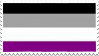 Asexual Flag Stamp by Gay-Mage-Of-Space