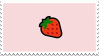 Simple Strawberry Stamp by Gay-Mage-Of-Space