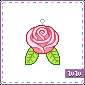 Pixel - WW Rose Charm